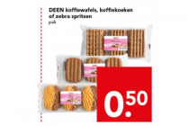 deen koffiewafels koffiekoeken of zebra spritsen