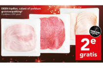 kipfilet salami of yorkham grootverpakking