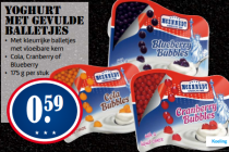 yoghurt met gevulde balletjes