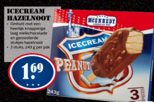icecream hazelnoot