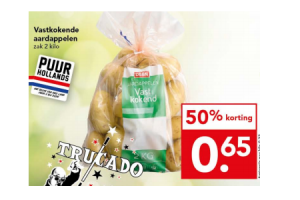 vastkokende aardappelen