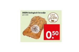 deen biologisch broodje