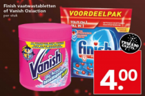 finish vaatwastabletten of vanish oxiaction