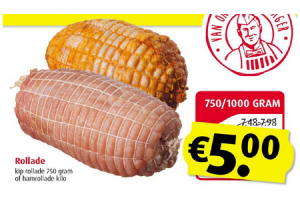 rollade bij boni supermarkt