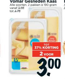 vomar gesneden kaas