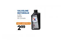 valvoline motorolie