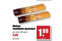 welzen roomboter paasstaaf