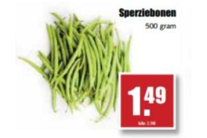 sperziebonen