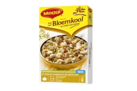 maggi uit de pan bloemkool