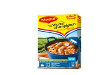 maggi hollands pannetje wortel en champignon