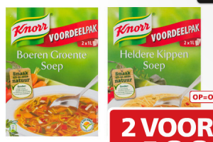 knorr mix voor in de soep