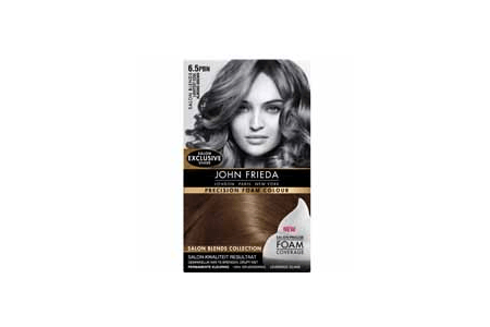 john frieda precision foam colour almond brown