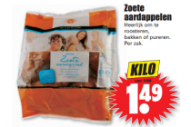 zoete aardappelen