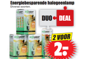 energiebesparende halogeenlamp