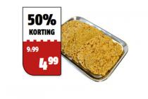 italiaanse gehaktschnitzels of krokante gehaktschnitzels