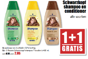 schwarzkopf shampoo en conditioner