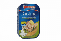 princes sardines filets zonder huid en graten in olijfolie