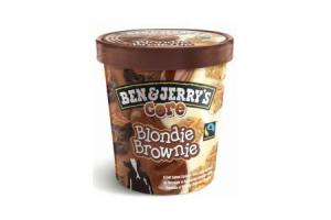 ben  jerrys core blondie brownie