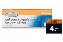 trekpleister gel voor soepele spieren en gewrichten