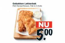 gebakken lekkerbek