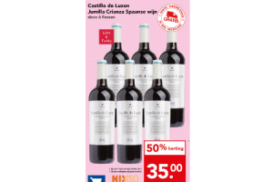 castillo de luzon jumilla crianza spaanse wijn