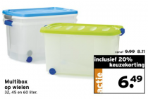 multibox op wielen 32 45 en 60 liter