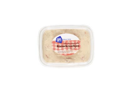 ah ambachtelijke rivierkreeftjes salade