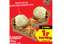 appelpunten met slagroom