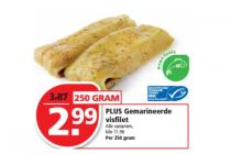 plus gemarineerde visfilet per 250 gram