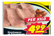 hamlappen of fricandeau