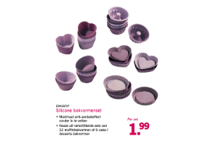 silicone bakvormenset