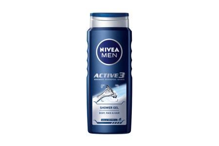 nivea for men active 3 showergel