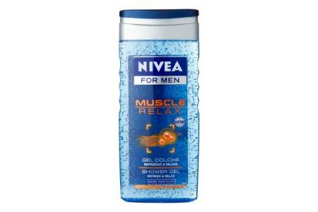 nivea for men muscle relax showergel