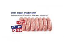 black pepper braadworsten