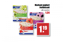 markant yoghurt fruitbiscuit