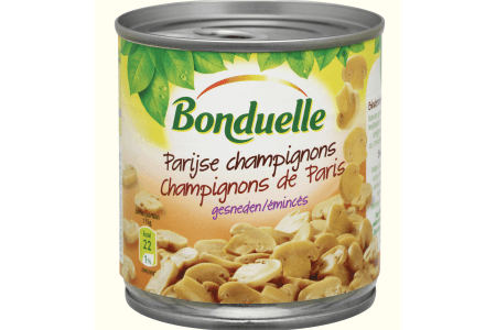 bonduelle champignons de paris gesneden