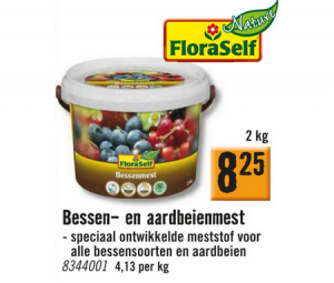 bessen  en aardbeienmest