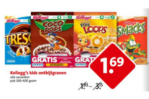 kellogs kids ontbijtgranen