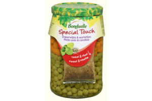 bonduelle doperwtjes  worteltjes special touch
