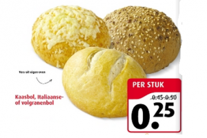 kaasbol italiaanse  of volgranenbol