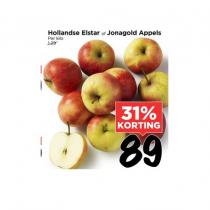 hollandse elstar of jonagold appels