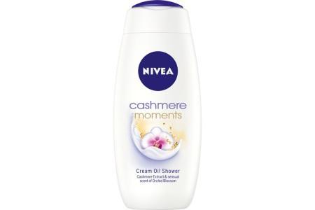 nivea cashmere moments cream oil shower