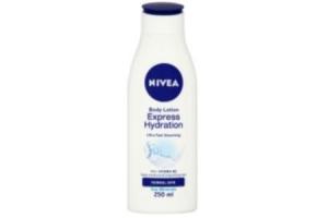 nivea express hydration body lotion