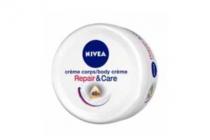 nivea repaircare body cream