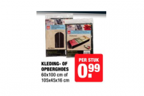 kleding  of opberghoes