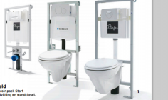 alle inbouwreservoirs en toiletpotten
