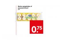 merba spiegeleitjes of paasassortiment