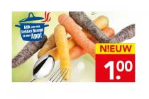 gekleurde peen