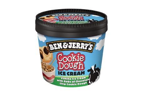 ben  jerrys cookie dough mini cup