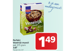 perfekt vezelrijk muesli